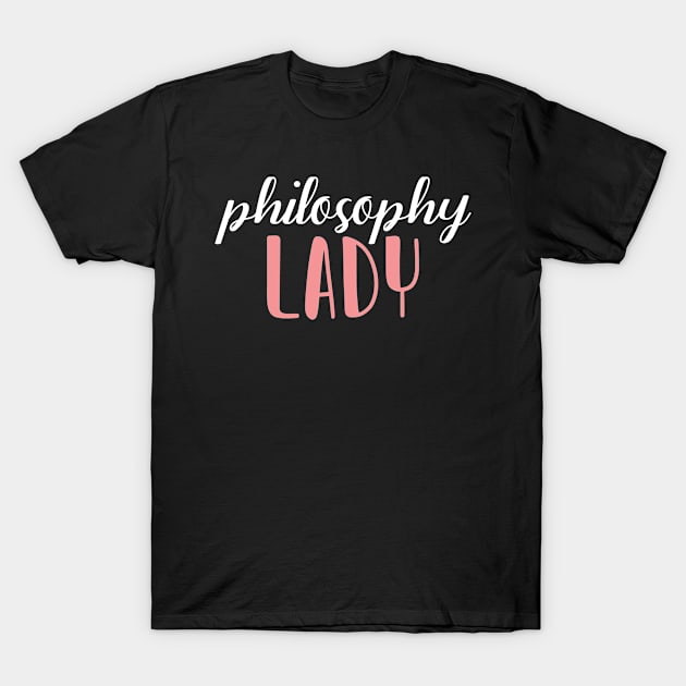 philosophy lady - philosophy girl T-Shirt by bsn